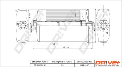 Fuel filter fits ford - filter, fits: